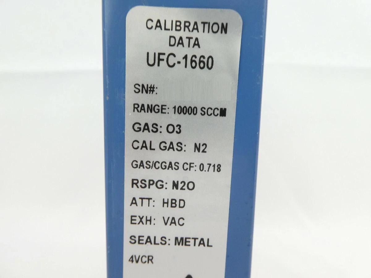 Refurbished UNIT Instruments UFC-1660 Mass Flow Controller MFC 10 SLPM O3 1660 Refurbished