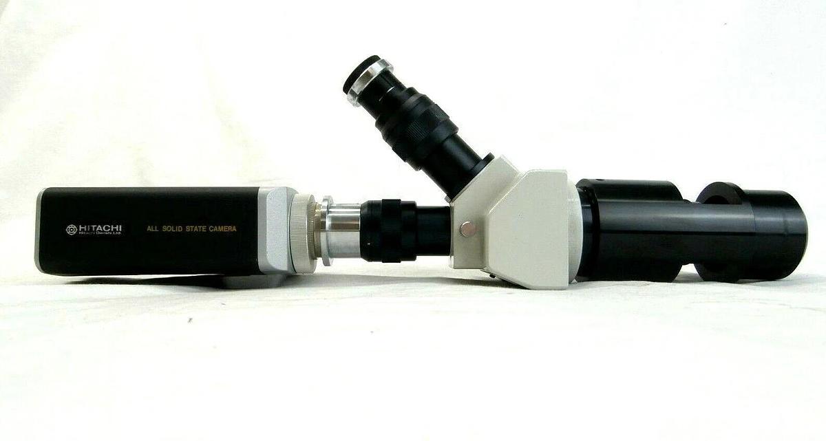 Used Kyowa Optical TES-2 Techniscope with Hitachi KP-120 Camera Horiba PD-201A Used