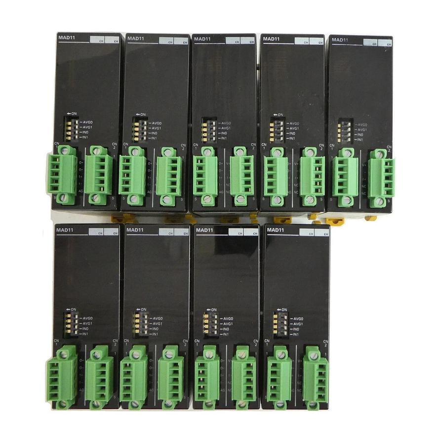 Omron CPM2C-MAD11 Programmable Controller PLC MAD11 AMAT Lot of 9 New Spare