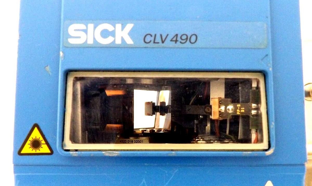 Used Sick 1018872 Fixed mount Barcode Scanner CLV 490 Reseller Lot of 6 Working