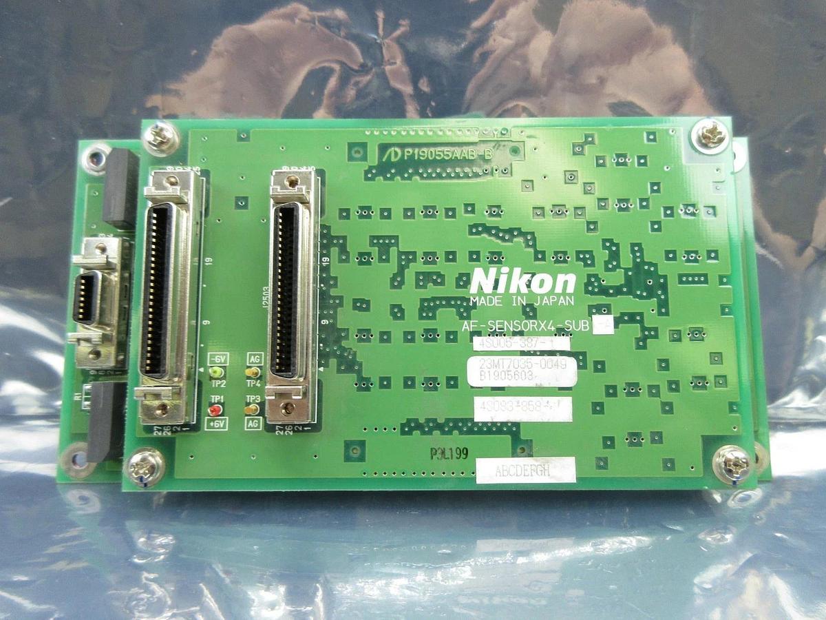 Used Nikon 4S005-362-2 Interface Sensor Board PCB AF-SENSORX4 NSR System Used Working