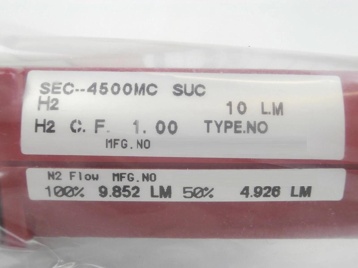 Refurbished STEC SEC-4500M Mass Flow Controller MFC SEC-4500 10 LM H2 OEM Refurbished