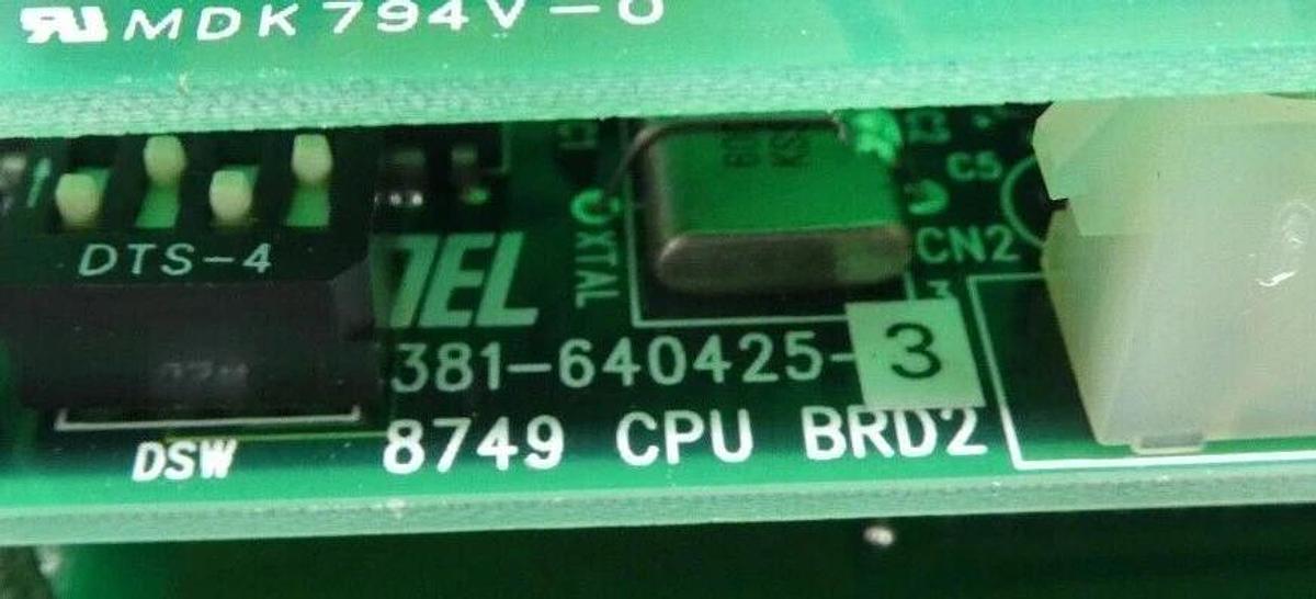Used TEL Tokyo Electron Sub Tank Auto Supply Operation Panel PCB Lot of 2 Working
