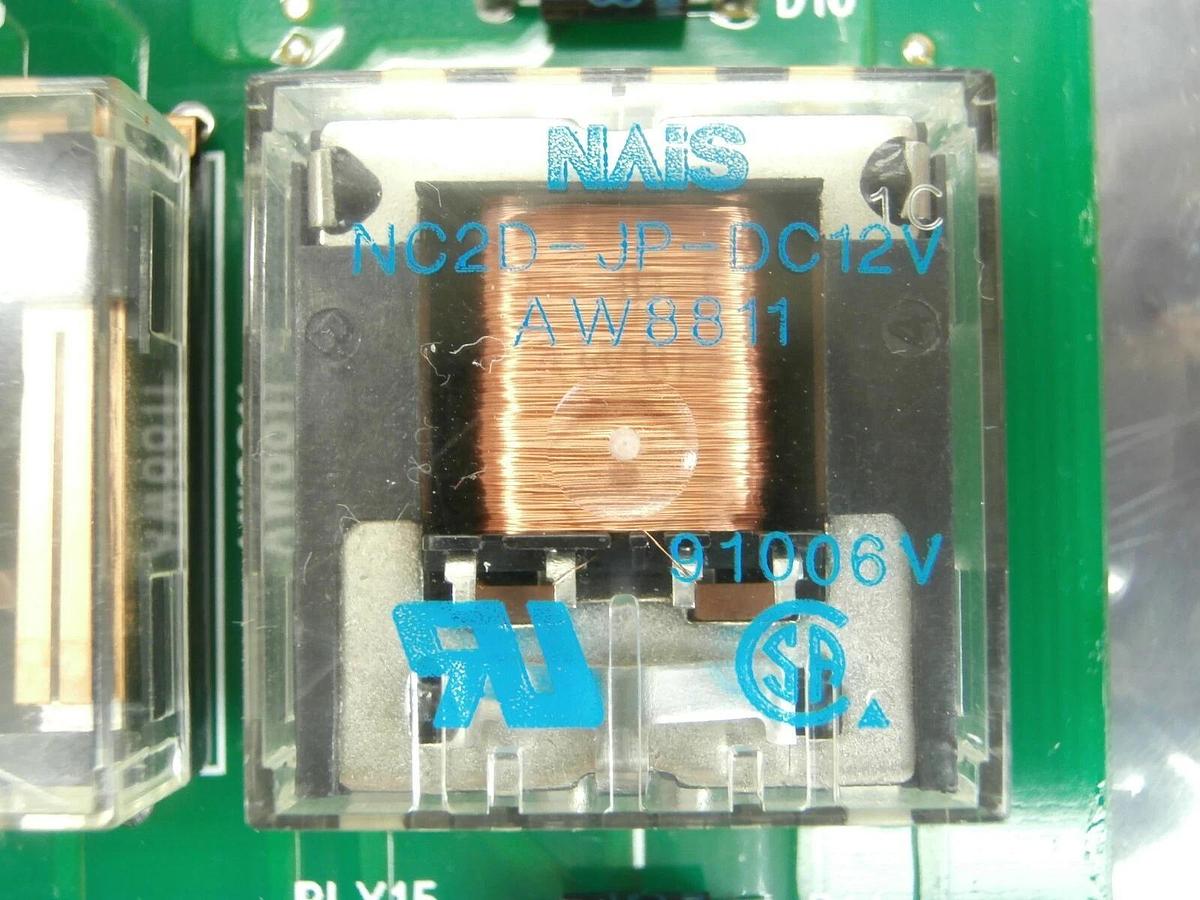 Used TEL Tokyo Electron RL06EX-2 Relay Board PCB ACT12 System Working Spare