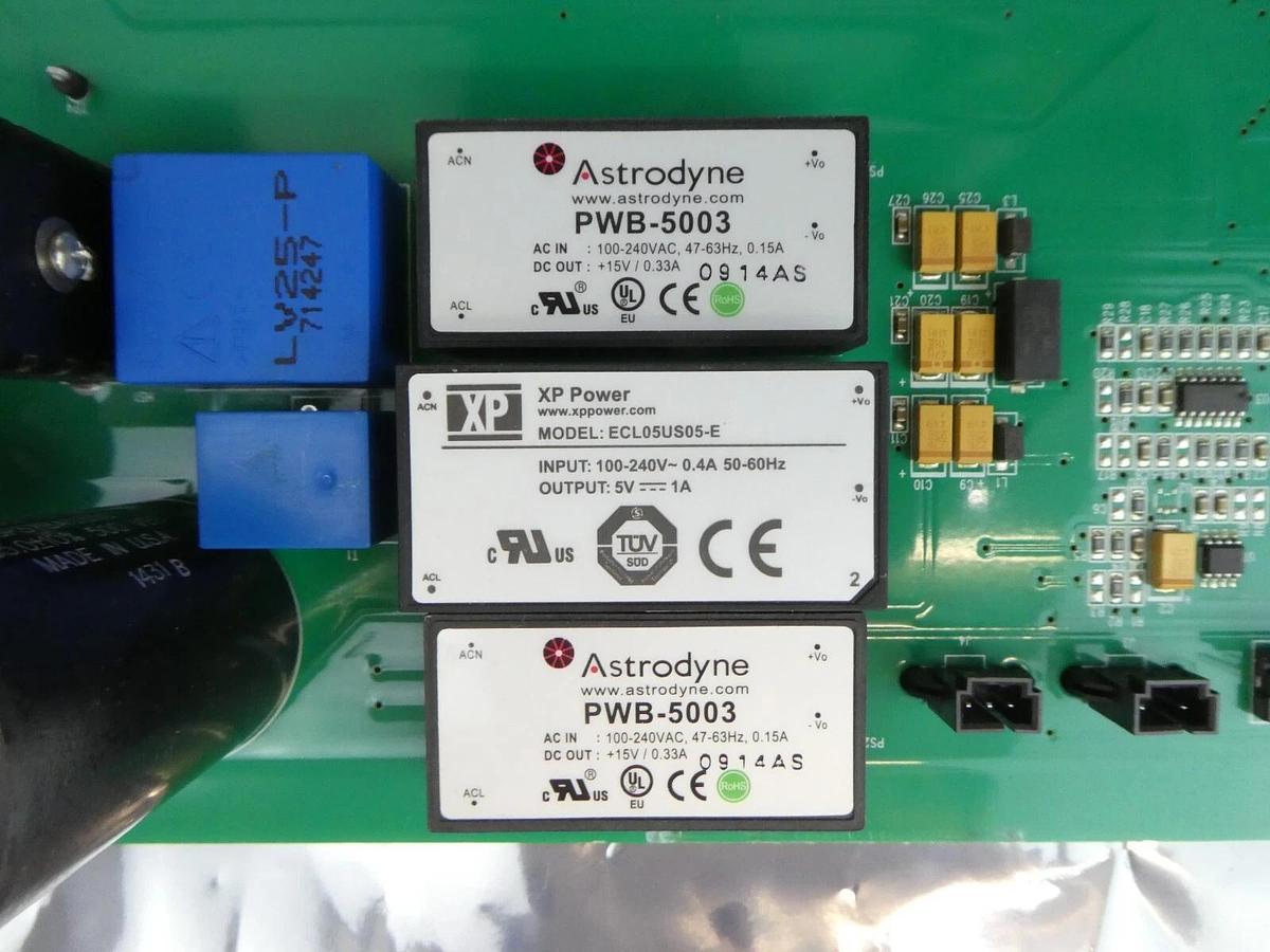 Used ASTeX PC80172 HEOG Power/Interface PCB Assembly MKS SA87333-05 AX8400 Working