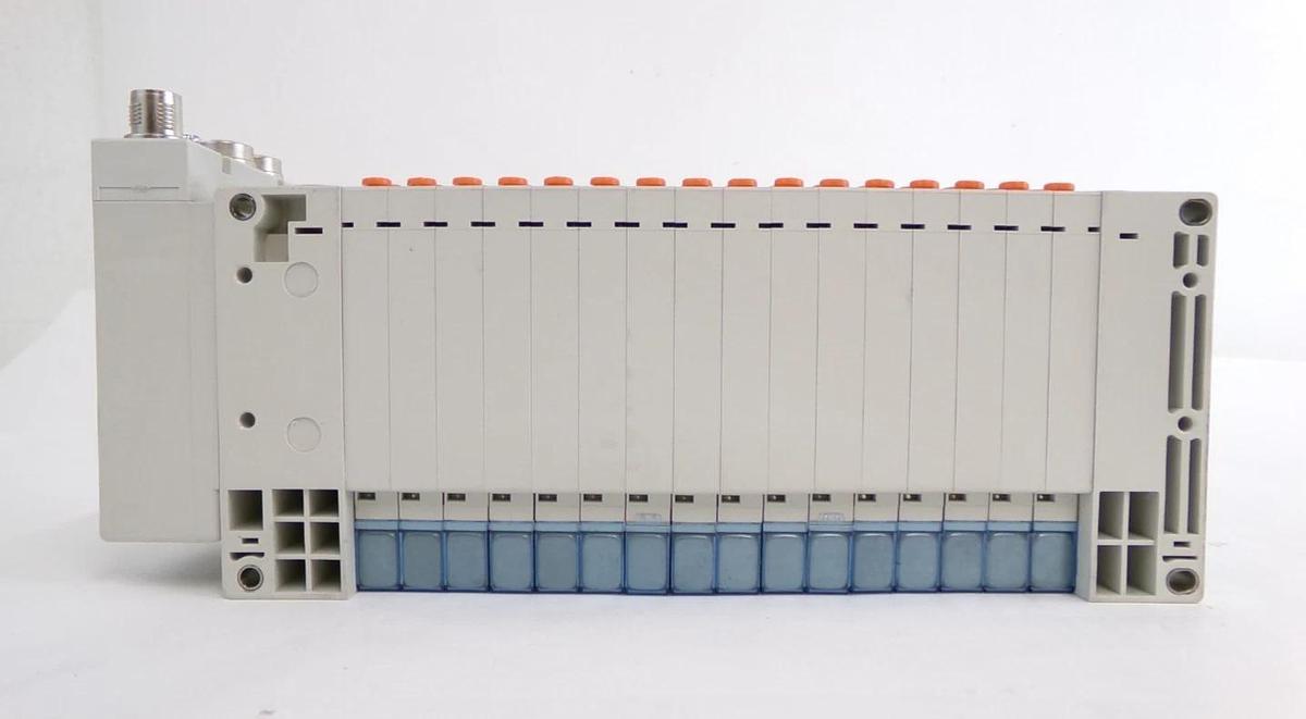 Used SMC SS5Y3-DUQ00526 16-Port Ethercat Pneumatic Manifold Lot of 2 Working