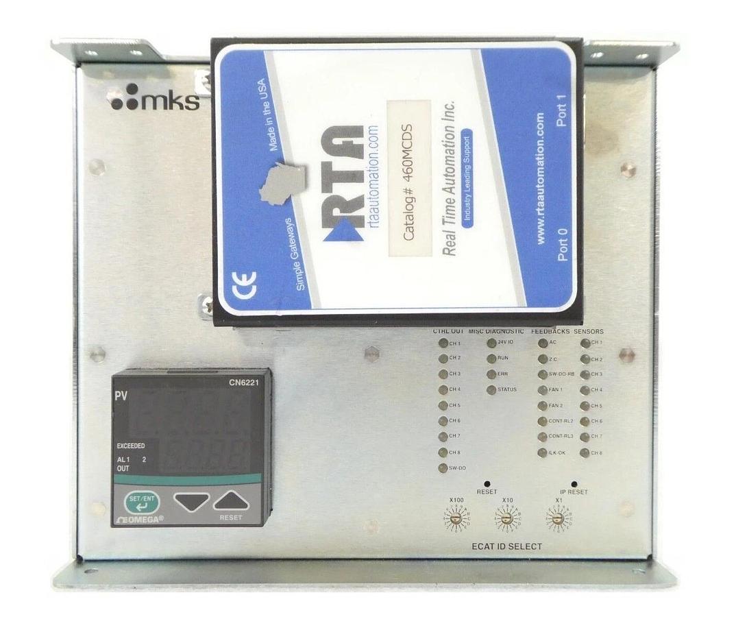 Used MKS Instruments AS01770G-01 Controller Unit CTI CN6221 RTA 460MCDS Working Spare