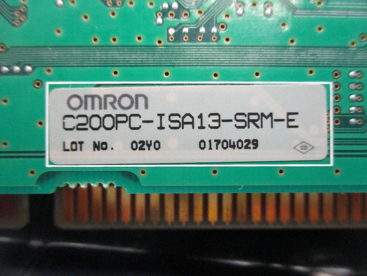 Used Omron C200PC-ISA13-SRM-E ISA Board PCB Card C200PC-ISA03-1 3376997-5B Used