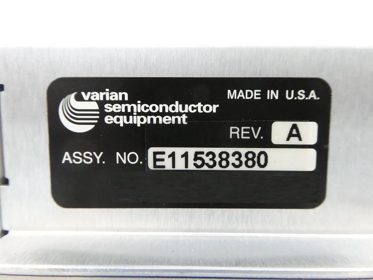 Used Varian Semiconductor Equipment E11538380 Wafer Viewing PS Module Working Surplus