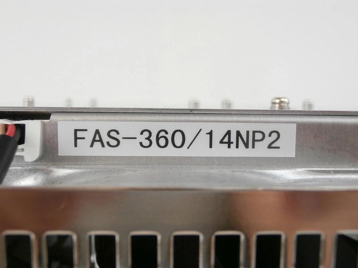 Used Fujitsu FAS-360/14NP2 Power Supply Amplifier Nikon NSR System Working Surplus
