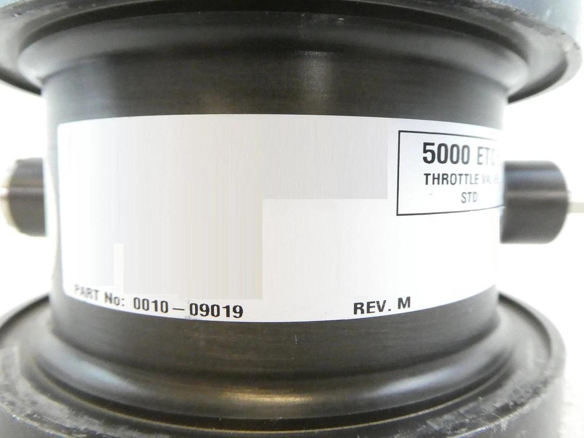 Used AMAT Applied Materials 0010-09019 P5000 Etch Throttle Valve Flange Body Working