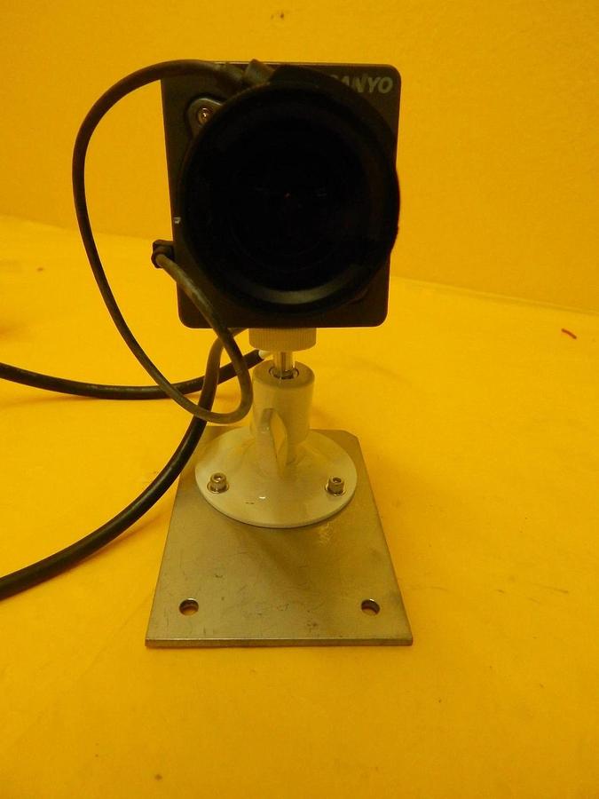 Used Sanyo VCC-5884 Color CCD Camera Reseller Lot of 3 Used Working