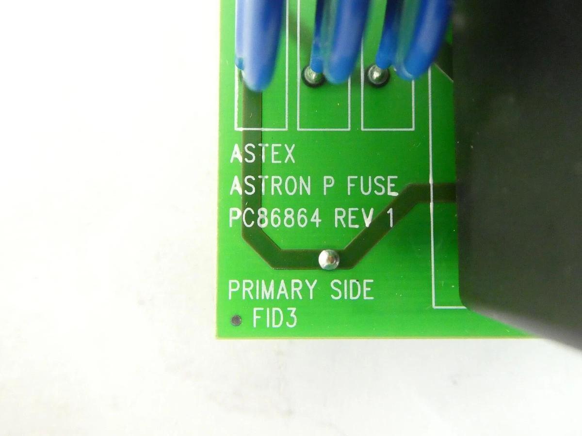 Used ASTeX PC86864 Astron P Fuse PCB Board Novellus 27-277368-00 AX7645 Working