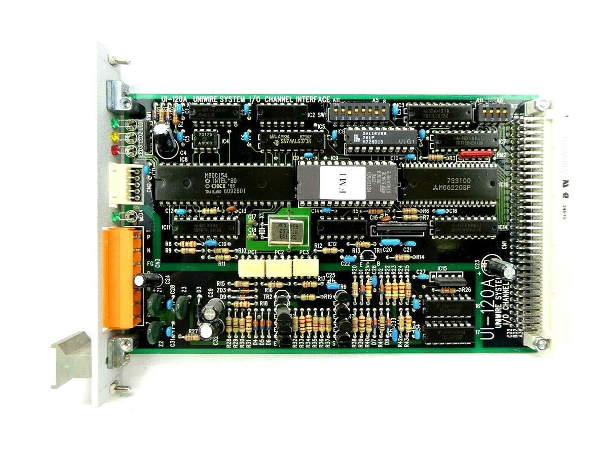Used Kuroda UI-120A Uniwire System I/O Channel Interface 3286-000684-1 Working