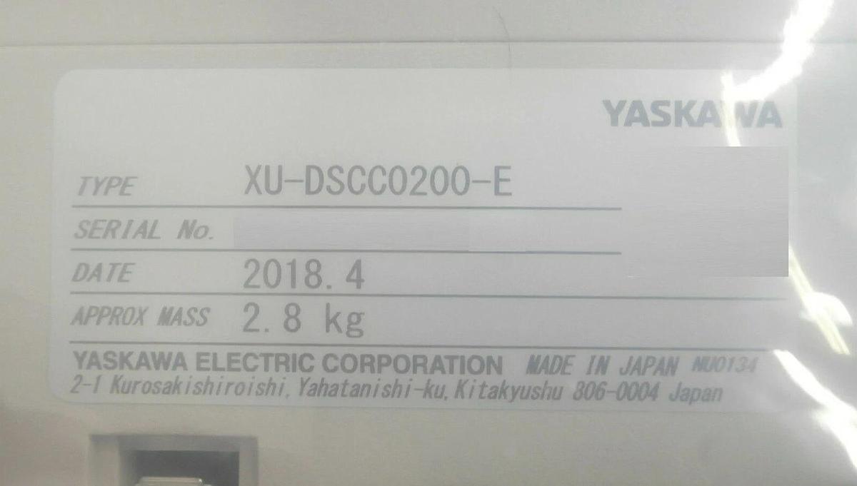 Yaskawa Electric XU-DSCC0200-E Servo Drive Module DNS 6-V8-67725 21918 New Spare