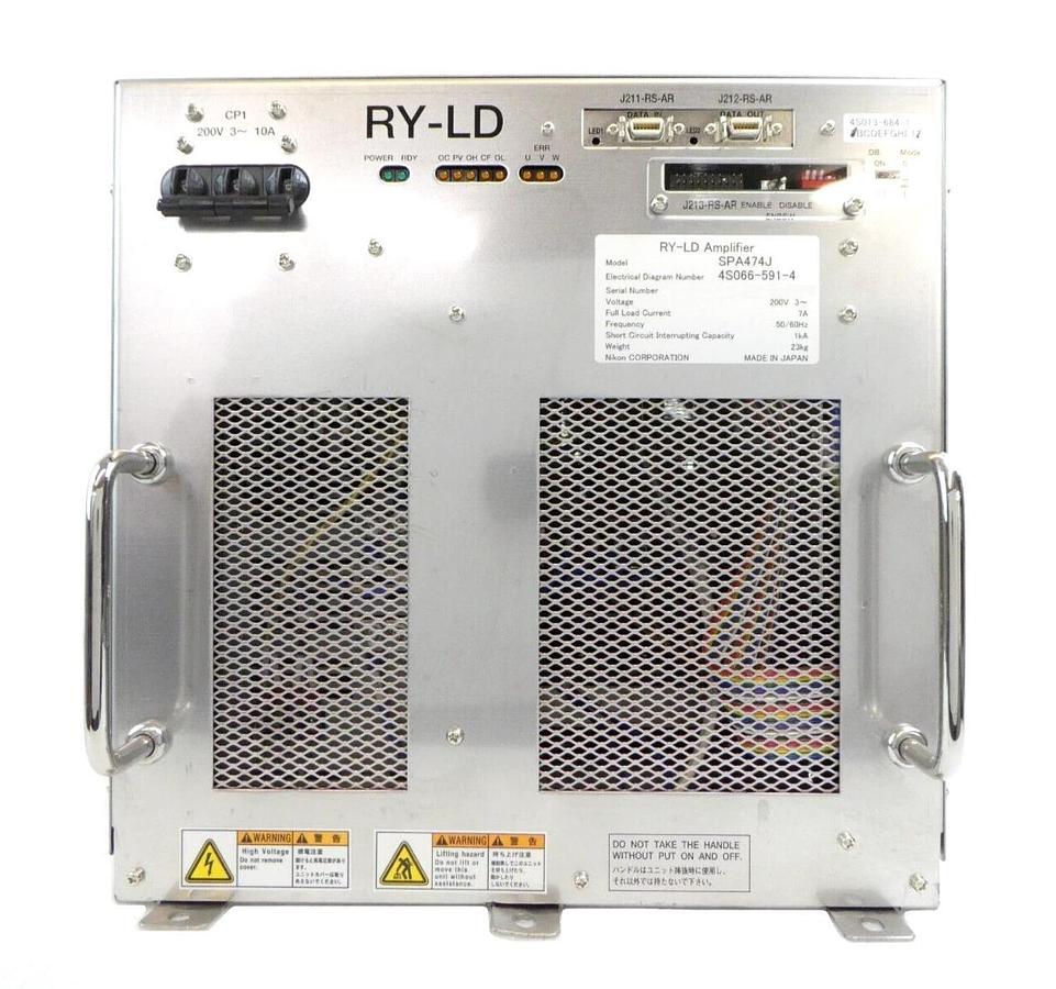 Used Nikon 4S066-591-4 RY-LD Amplifier Module SPA474J 4S013-684-1 NSR Dented Working