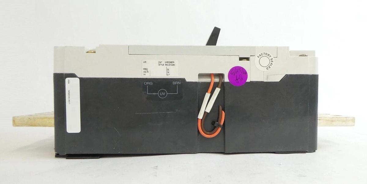 Used Eaton LGE3630NN 3-Pole Industrial Circuit Breaker Assembly L630E Working Surplus