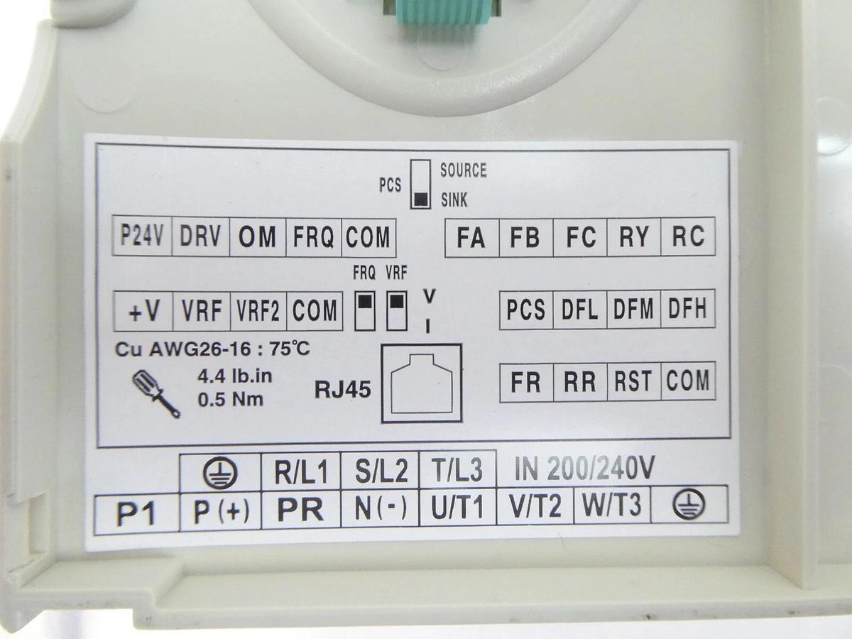 Used Sumitomo Technologies HF3212-1A5 Inverter Speed Controller HF-320α Working