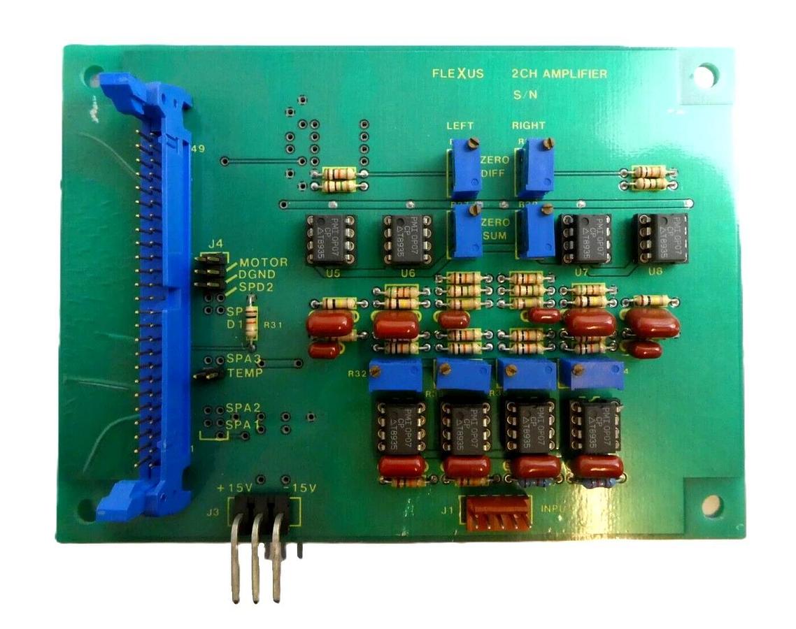 Used FleXus 2CH Amplifier PCB Assembly Flexus F2400 Working Surplus