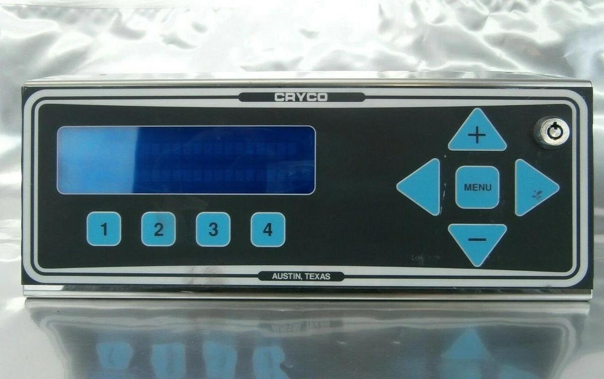 Used Cryco 100111 Wafer Loader Operator Interface PCB Assembly No Key Used Working