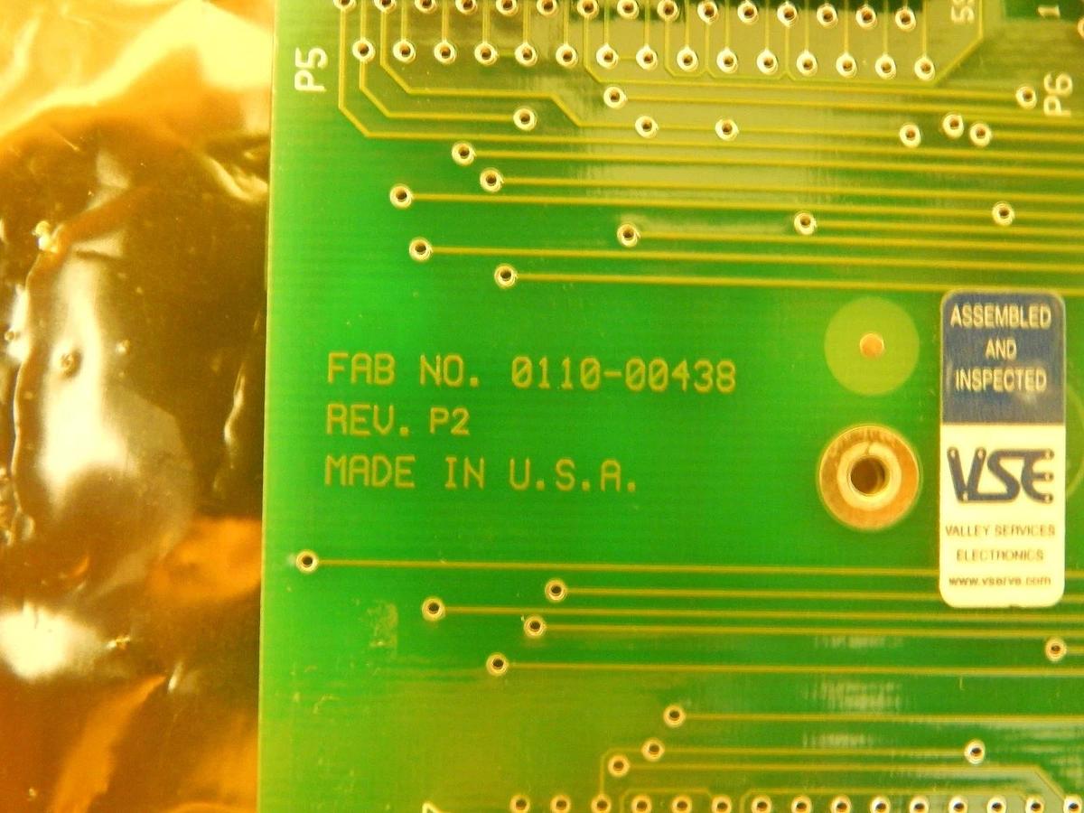 Used AMAT Applied Materials 0100-00438 Interlock Personality Board PCB Used Working