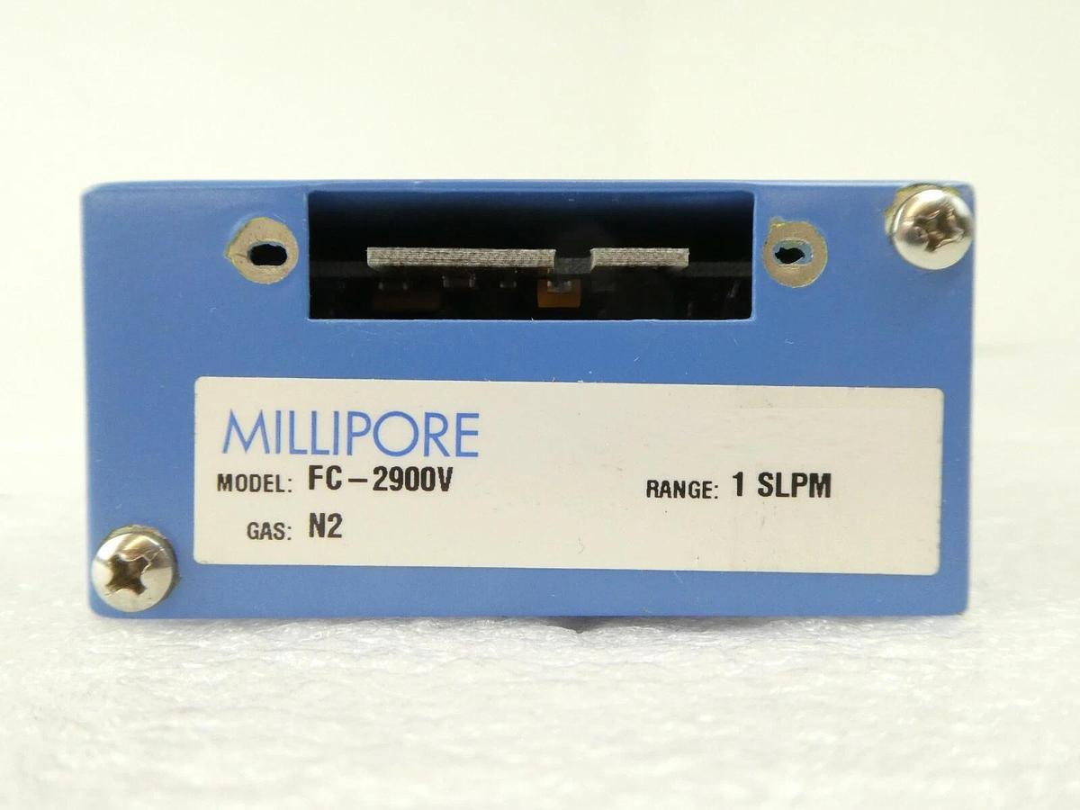 Used Millipore FC-2900V Mass Flow Controller MFC 1 SLM N2 GaSonics A-2000LL Working