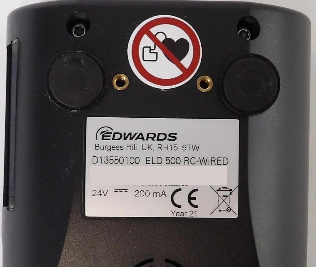 Used ELD500 Edwards D13550110 Helium Leak Detector Remote ELD 500 RC-WIRED New