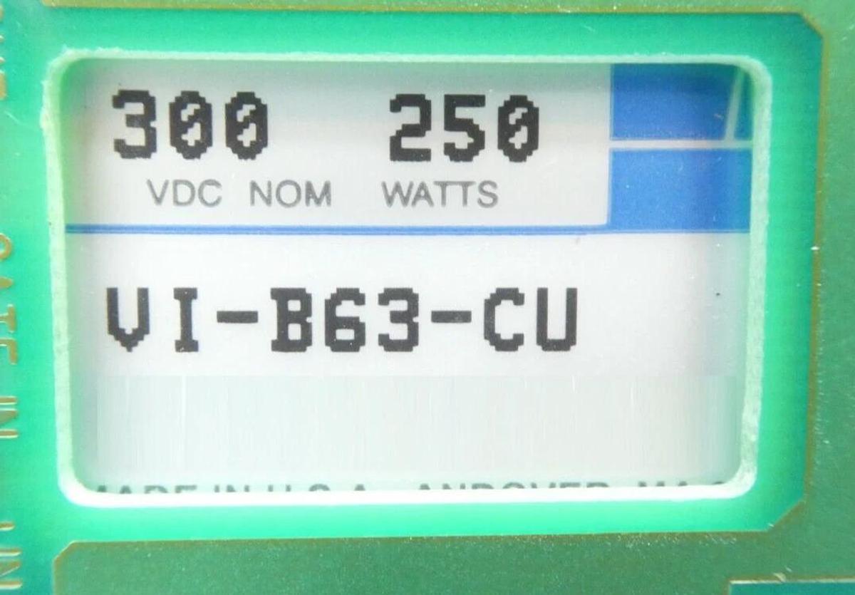 Used Varian 34-029889-24 24V Control Cartridge PCB Vicor VI-263-CU VI-B63-CU Lot of 4