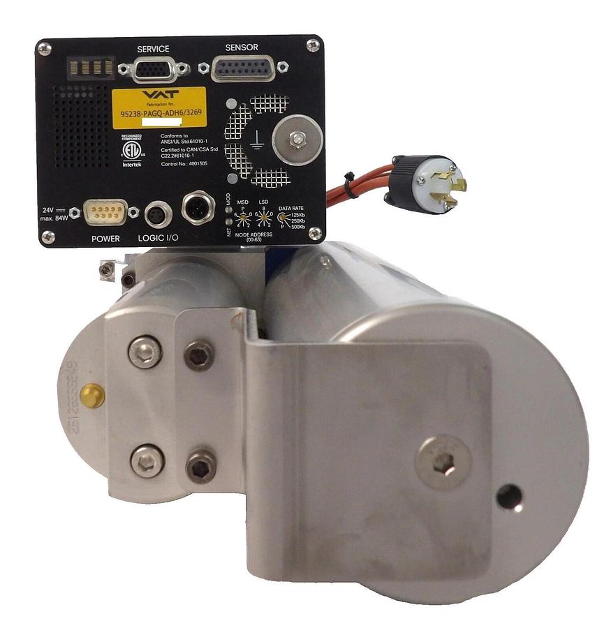Used VAT 95238-PAGQ-ADH5 Butterfly Valve Integrated Pressure Controller AMAT Working