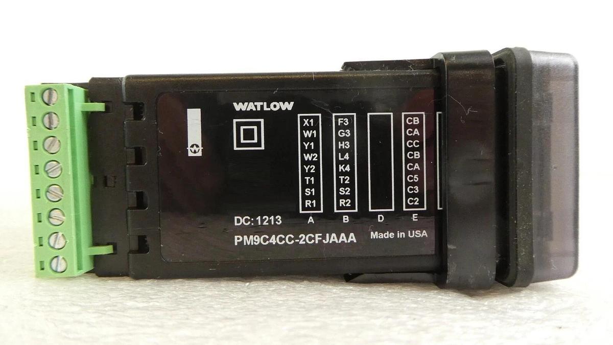 Used Watlow PM9C4CC-2CFJAAA Temperature Controller EZ-ZONE Reseller Lot of 2 Working