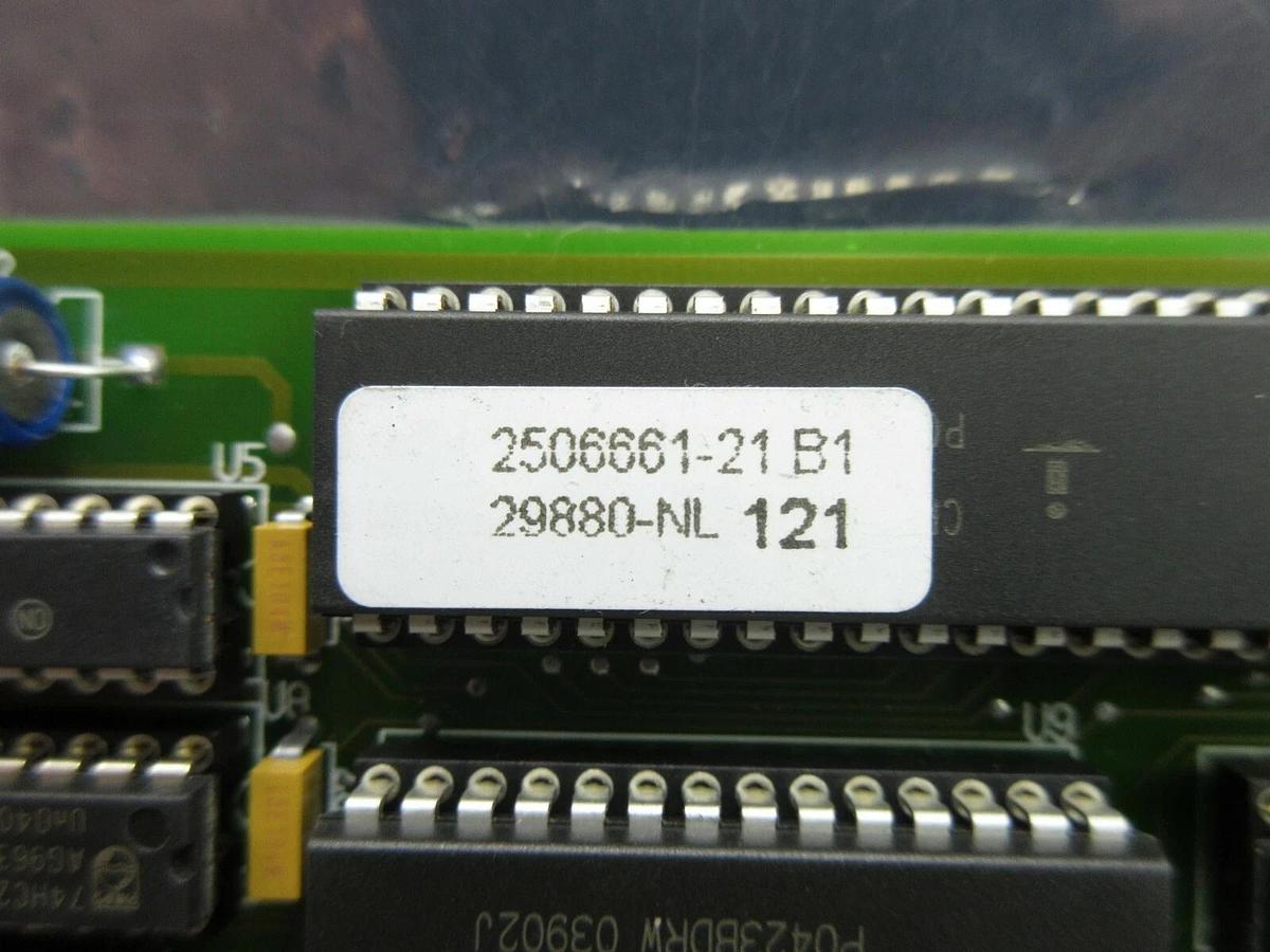 Used ASM Advanced Semiconductor Materials 2506661-21 Processor PCB Card Rev. B1 Used