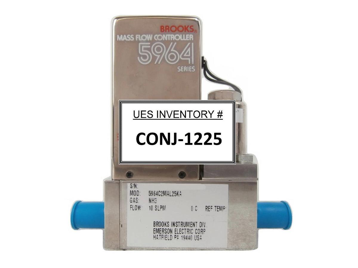 Used Brooks 5964C2MAL25KA Mass Flow Controller MFC Novellus 22-10523-00 Working Spare