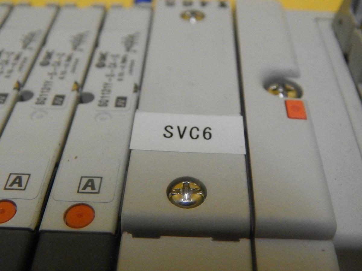 Used TEL Tokyo Electron SVC6 10-Port Manifold SMC SQ1131DY-5-C4-Q PR300Z Used Working