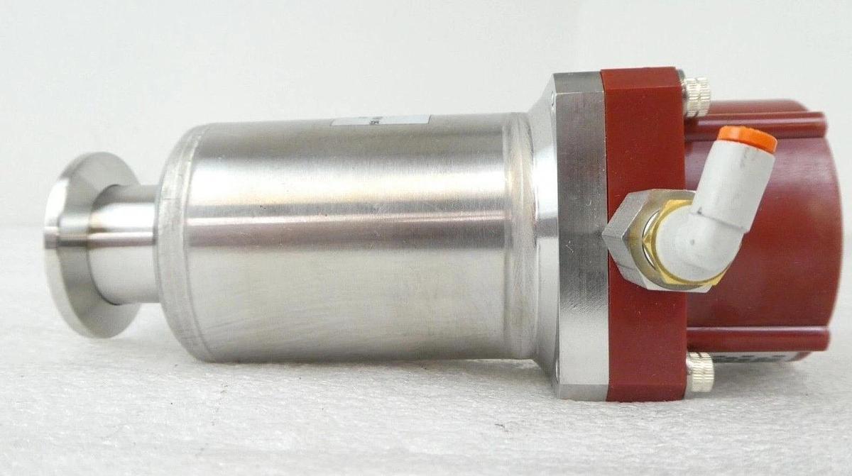 Used MKS Instruments 100019082 High Vacuum Isolation Angle Valve Lot of 4 Working