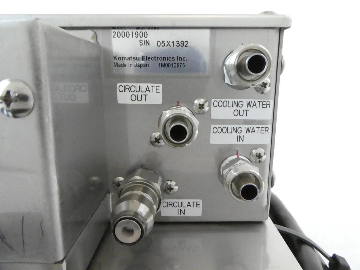 Used Komatsu Electronics 20001900 Circulator Pump MCE-83WS TEL 300mm Lithius Working