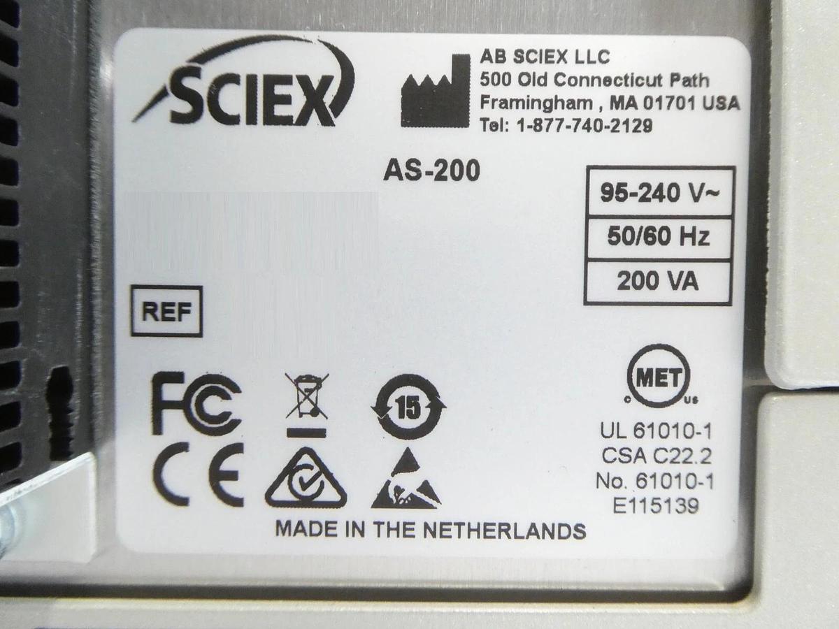 Used AB Sciex AS-200 Autosampler Assembly Module ExionLC 2.0 Bent Panel Untested