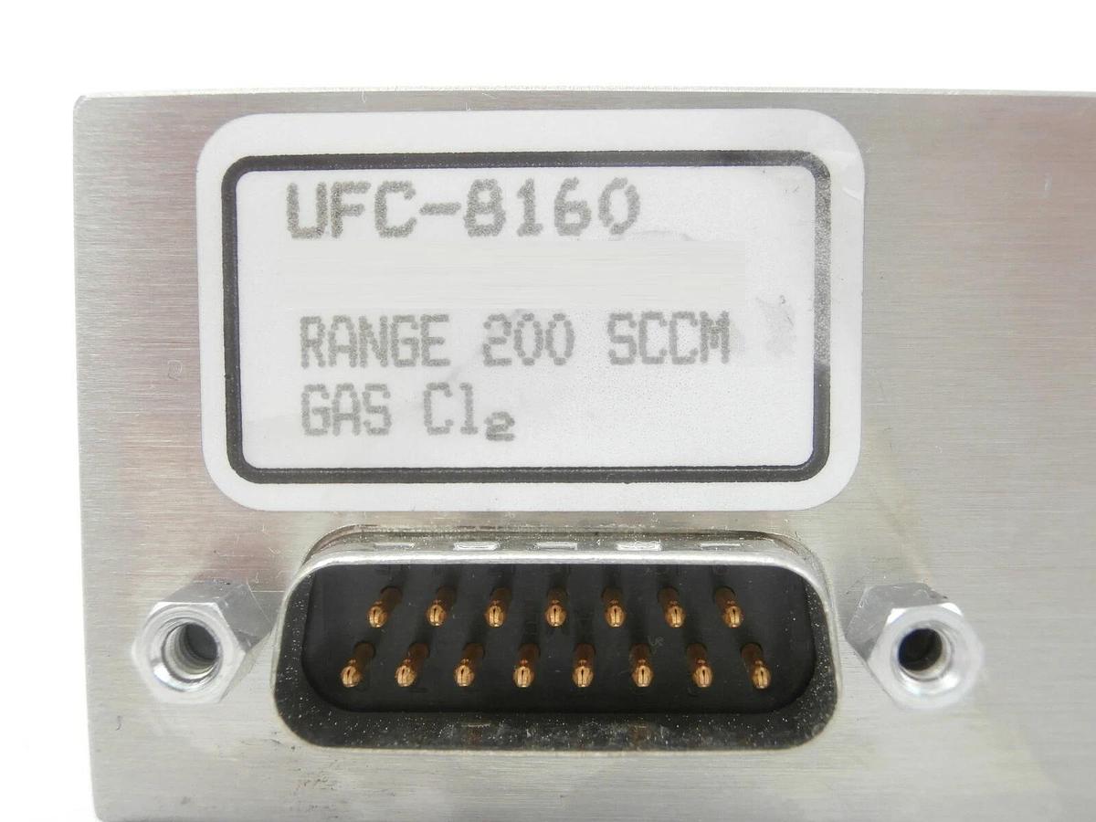 Used UNIT Instruments UFC-8160 Mass Flow Controller MFC 200 SCCM Cl2 Working Spare