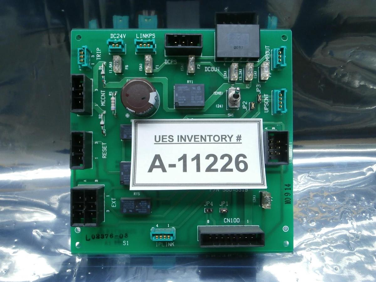 Used Hitachi 560-5519 EMO CNT Emergency Off Interface Board PCB Used Working