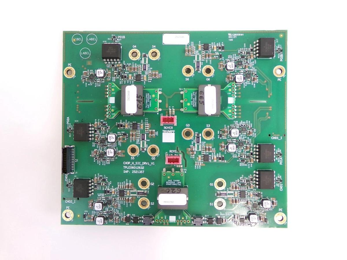 Used Trumpf Huttinger 2523046 PCB CHOP H SIC DRV1 V1 TruPlasma Lot of 3 Working