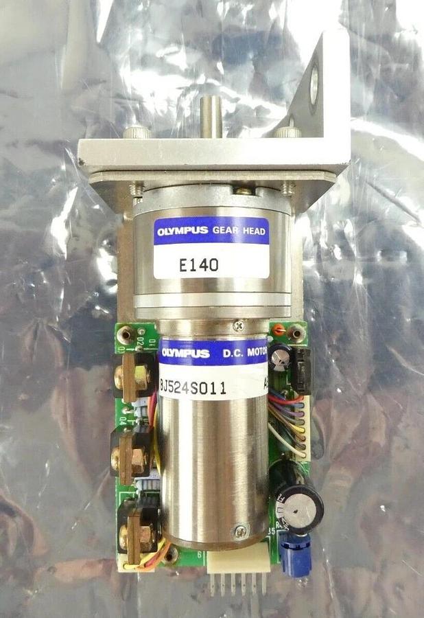 Used Asyst Shinko VHT OHV Motor Assembly Olympus BJ524S011 DV217900 Set of 2 Working