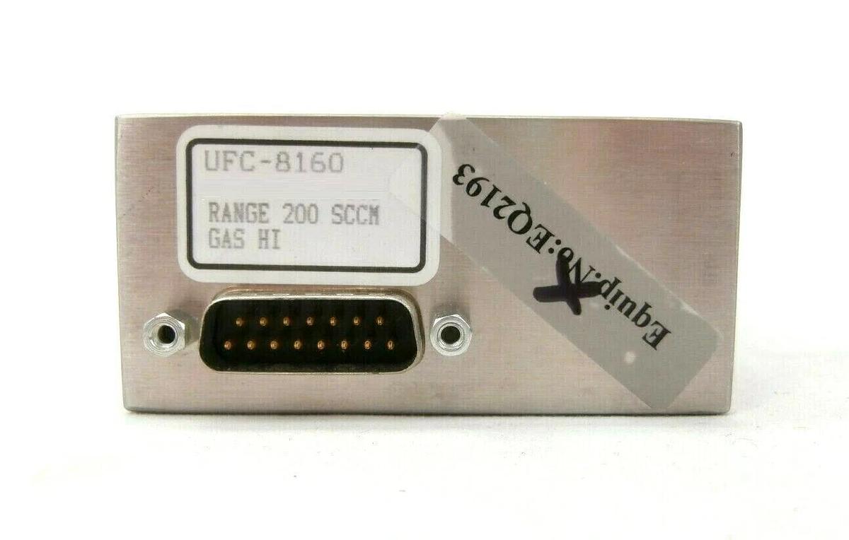 Used UNIT Instruments UFC-8160 Mass Flow Controller MFC 200 SCCM HI Working Spare