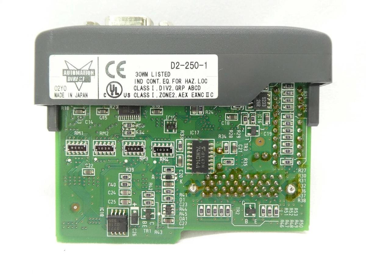 Used Automation Direct D2-04B-1 5-Slot PLC Controller DirectLOGIC 205 Koyo Working