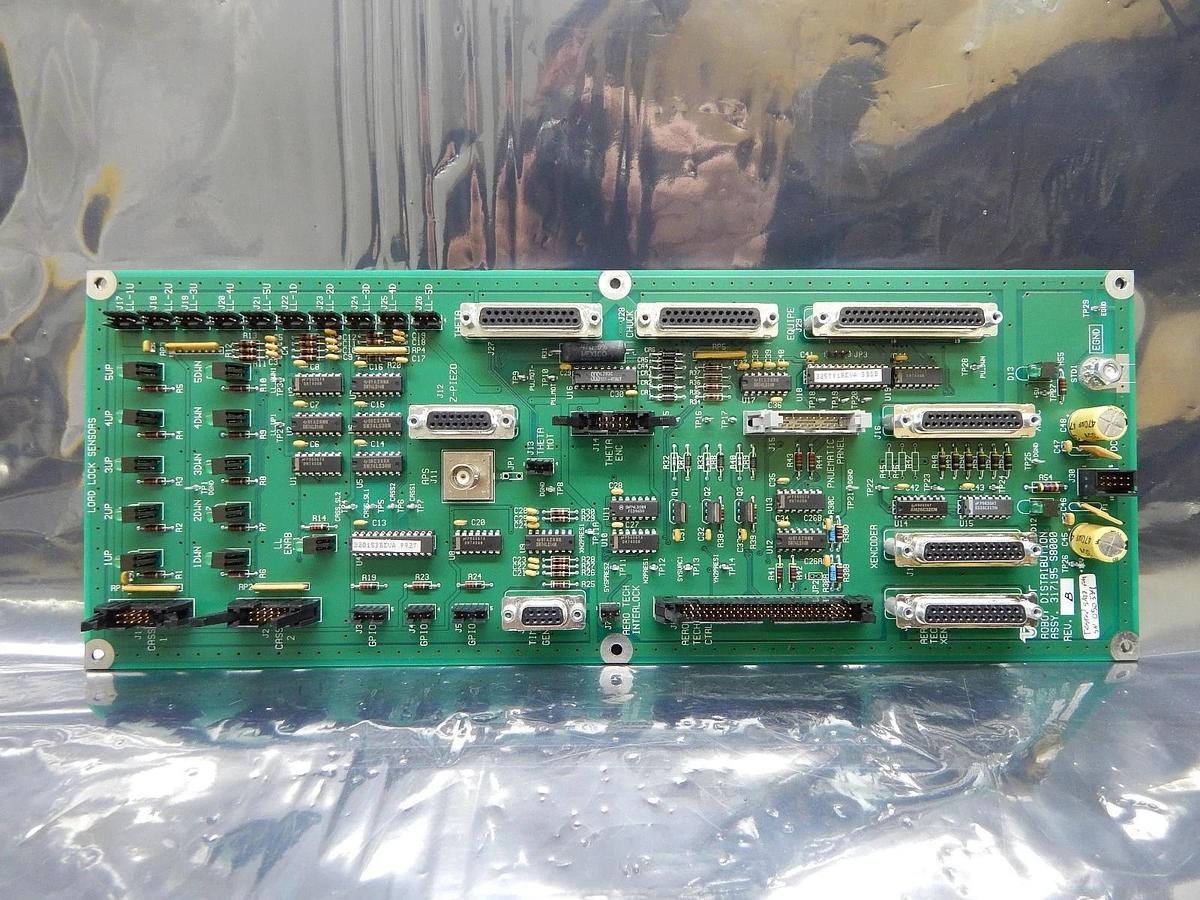 Used Tencor Instruments 317195 Robot Distribution S8000 Board PCB KLA AIT I Used