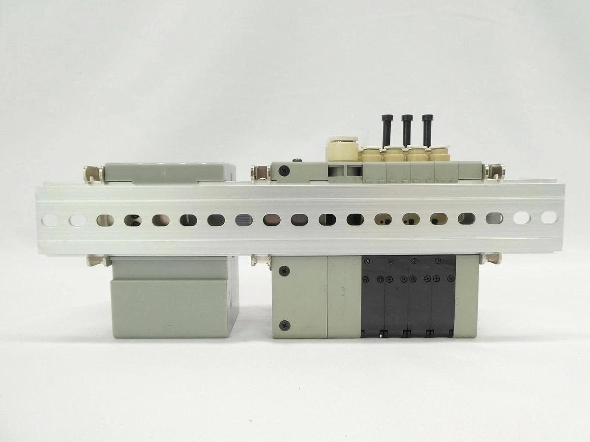 Used CKD N4S0 Series 4-Port Pneumatic Manifold N4S0-T56 with OPP3-1H Lot of 4 Working