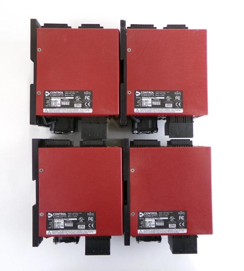 Used Control Concepts uF1HXTB0-80-P7000 SCR Controller MicroFUSION AMAT Lot of 8