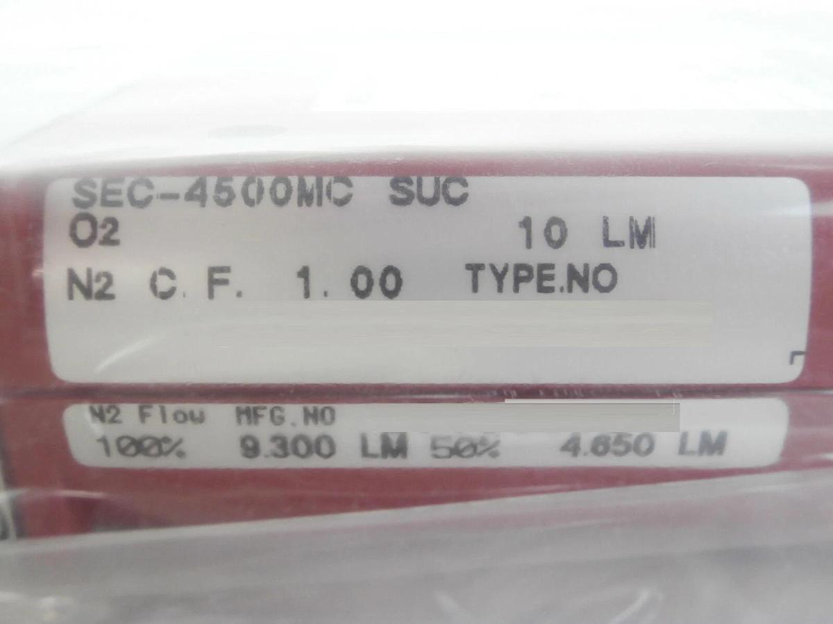 Refurbished STEC SEC-4500M Mass Flow Controller MFC SEC-4500 10 LM O2 OEM Refurbished