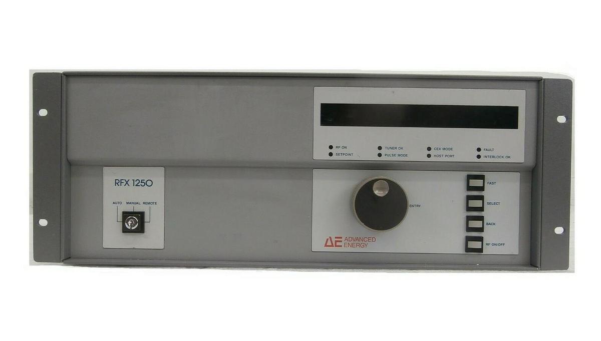 Used RFX 1250 AE Advanced Energy 5012-000-J RF Generator 3155012-000 Tested Working