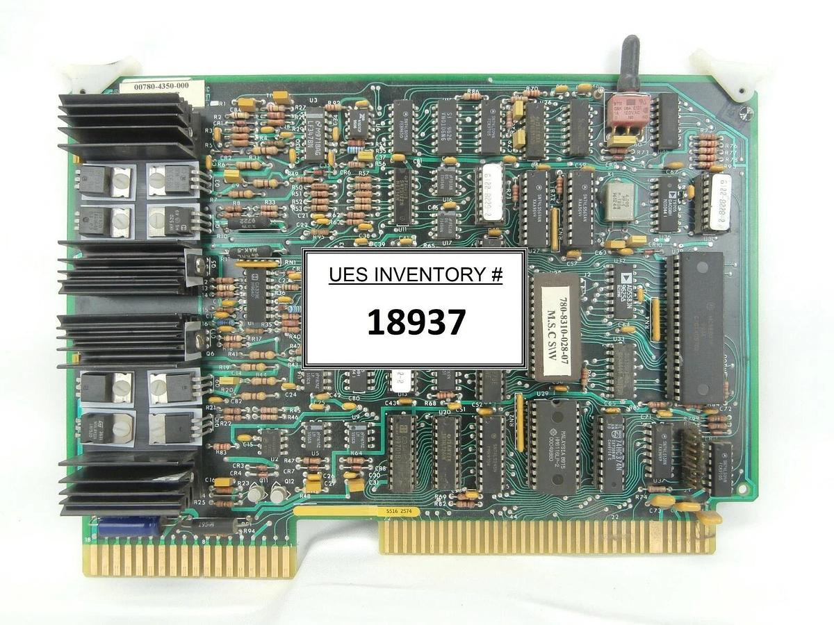 Used Kulicke & Soffa 00780-4350-000 T M.S.C S/W PCB Card 06100-4311-001-01 Working