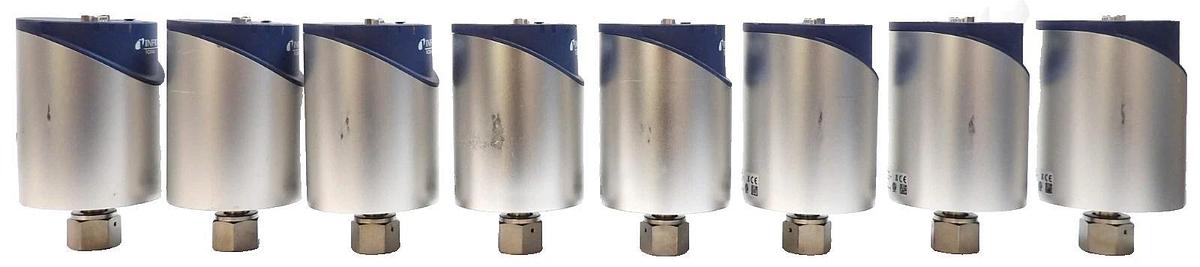 Used Inficon 390-145 Baratron Transducer CDG100D Reseller Lot of 8 Working Surplus
