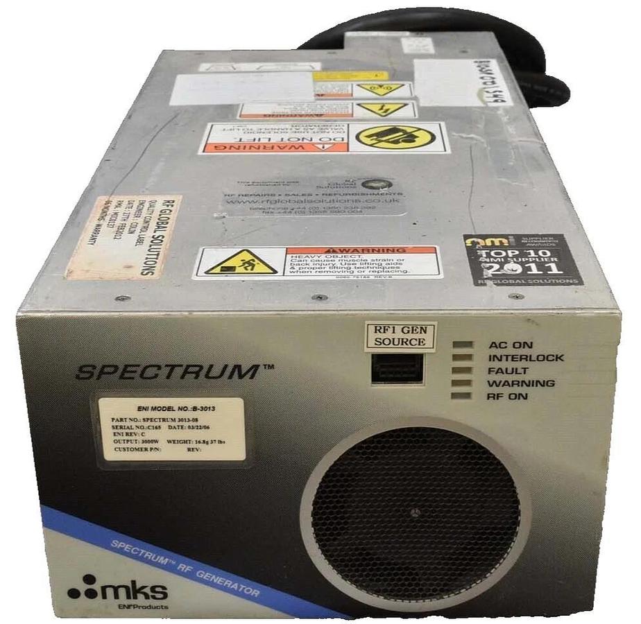 Used Spectrum B-3013 ENI Power Systems 3013-08 RF Generator 1005541 Spare Surplus